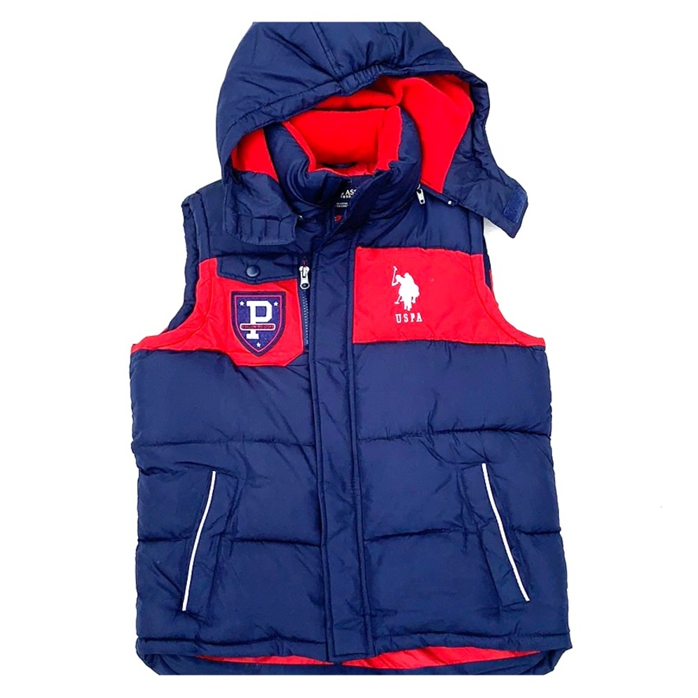 Boys U.S Polo Assn. puff vest